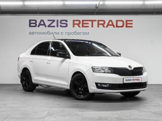 2018 Skoda Rapid I Рестайлинг, белый, 770000 рублей, вид 3