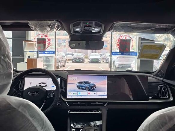 2025 Geely Monjaro (Xingyue L) I Рестайлинг 2 (China Market), белый - вид 7