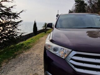 2011 Toyota Highlander II (XU40) Рестайлинг, пурпурный, 2100000 рублей, вид 1