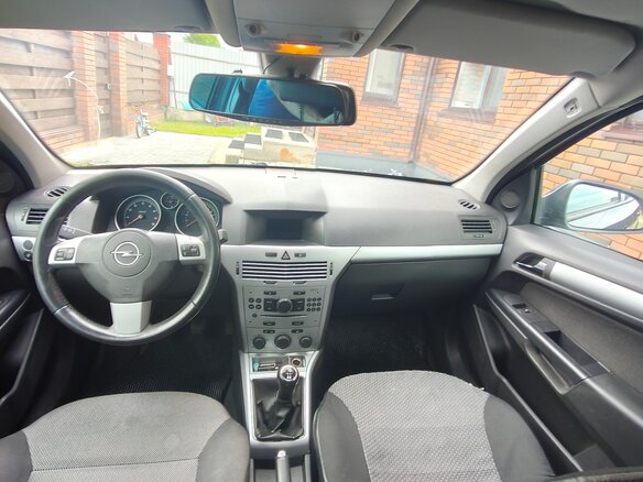 2010 Opel Astra H Рестайлинг, синий, 420000 рублей - вид 6