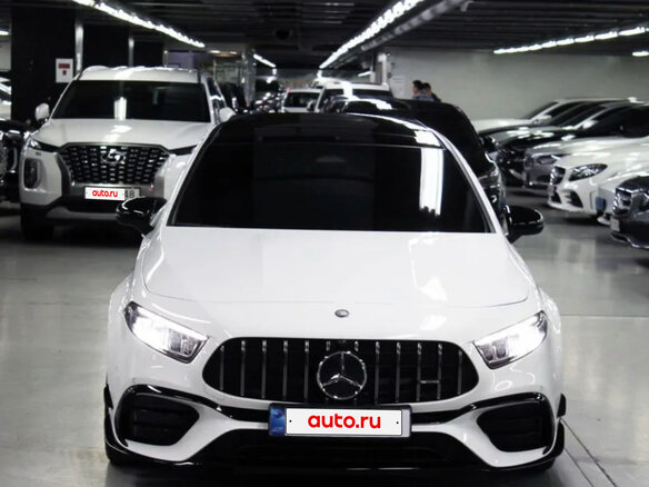 2026 Mercedes-Benz A-Класс AMG 45 AMG S II (W177) Рестайлинг, белый - вид 1