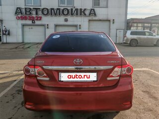 2012 Toyota Corolla X (E140, E150) Рестайлинг, красный, 1250000 рублей, вид 4