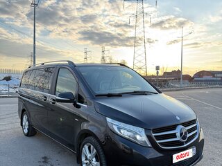 2015 Mercedes-Benz V-Класс Long 220 d длинный III (W447), чёрный, 3200000 рублей, вид 2
