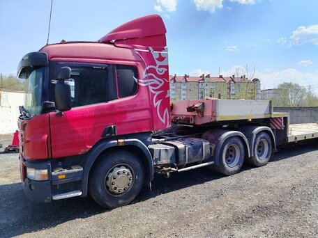 2008 Scania P-series, красный, 1850000 рублей, вид 1