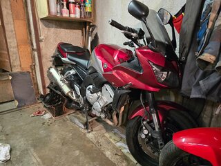 2009 Yamaha FZ1, красный, 550000 рублей, вид 4