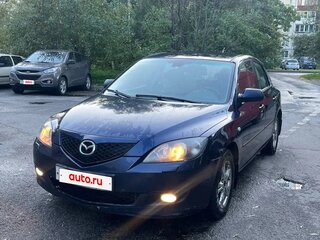 2008 Mazda 3 I (BK) Рестайлинг, синий, 440000 рублей, вид 2