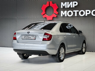 2019 Skoda Rapid I Рестайлинг, серебристый, 1345000 рублей, вид 4