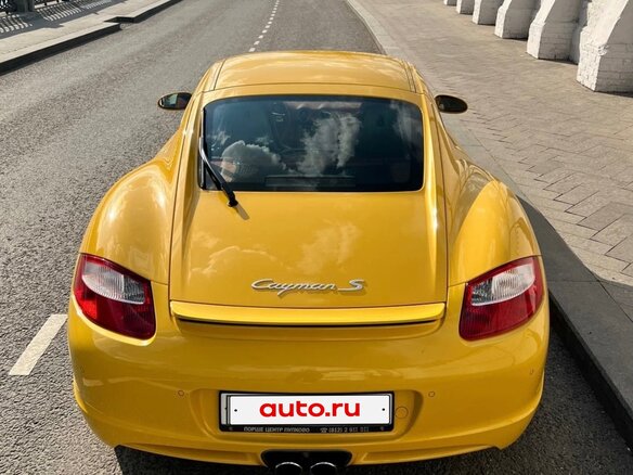 2007 Porsche Cayman S I (987), жёлтый, 10000000 рублей - вид 9