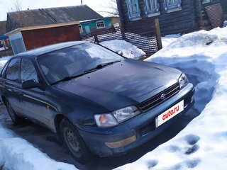 1992 Toyota Carina E, синий, 100000 рублей, вид 1