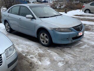2004 Mazda 6 I (GG), серебристый, 130000 рублей, вид 3