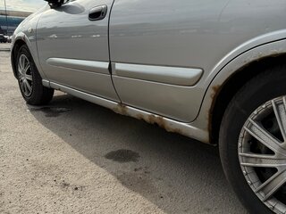 2005 Nissan Almera II (N16) Рестайлинг, серебристый, 140000 рублей, вид 4