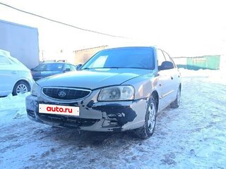 2008 Hyundai Accent ТагАЗ II, серый, 325000 рублей, вид 1