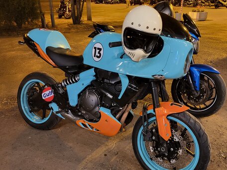2010 Kawasaki Ninja 650, оранжевый, 300000 рублей, вид 5