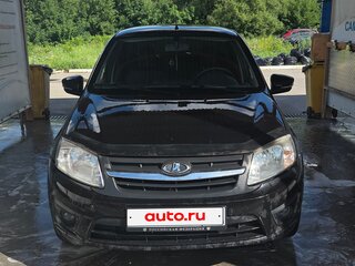 2012 Lada (ВАЗ) Granta I, чёрный, 160000 рублей, вид 1