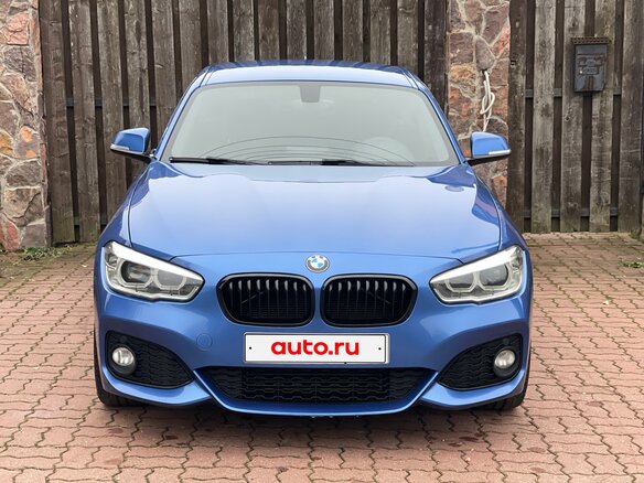 2015 BMW 1 серии 116i II (F20/F21) Рестайлинг, синий, 2150000 рублей