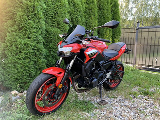 2022 Kawasaki ER-6F (Ninja 650R), красный, 750000 рублей, вид 3