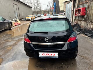 2008 Opel Astra H Рестайлинг, чёрный, 370000 рублей, вид 5