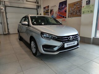 2026 Lada (ВАЗ) Vesta SW I Рестайлинг (NG), серебристый, 1885000 рублей, вид 3