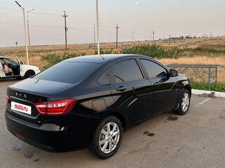 2021 Lada (ВАЗ) Vesta I, чёрный, 1200000 рублей, вид 3