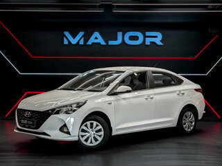 2022 Hyundai Solaris II Рестайлинг, белый, 1590000 рублей, вид 1