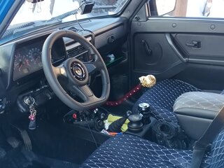 2012 Lada (ВАЗ) 2121 (4x4) I Рестайлинг, синий, 450000 рублей, вид 4