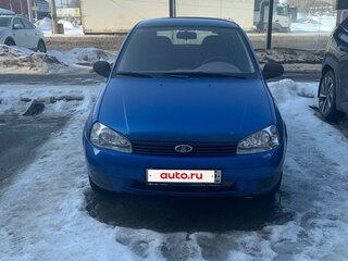 2008 Lada (ВАЗ) Kalina I, синий, 210000 рублей, вид 2