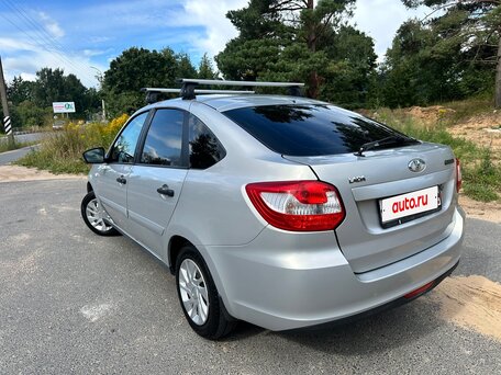 2018 Lada (ВАЗ) Granta I, серебристый, 443000 рублей, вид 5
