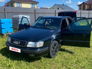 1993 Audi 100 IV (C4), чёрный, 550000 рублей, вид 1