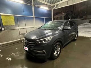 2018 Hyundai Santa Fe III Рестайлинг, синий, 1850000 рублей, вид 1