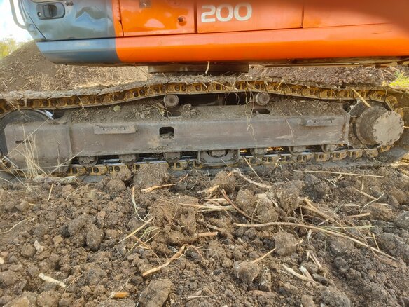 2003 Hitachi ZX200, оранжевый, 3100000 рублей - вид 17
