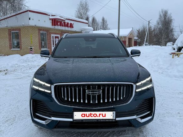 2023 Geely Monjaro (Xingyue L) I, синий, 3550000 рублей - вид 3
