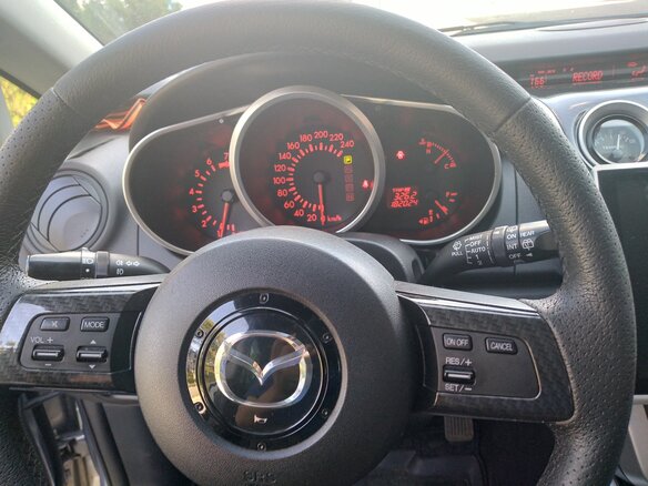 2008 Mazda CX-7 I, серебристый, 1050000 рублей - вид 4