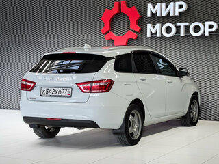 2018 Lada (ВАЗ) Vesta SW I, белый, 715000 рублей, вид 4