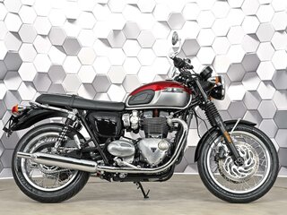 2023 Triumph Bonneville T120, красный, 1477000 рублей, вид 3