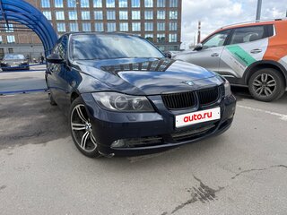 2007 BMW 3 серии 325xi V (E90/E91/E92/E93), синий, 1150000 рублей, вид 5