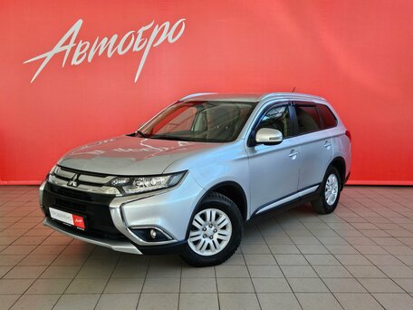 2015 Mitsubishi Outlander III Рестайлинг 2, серебристый, 1539000 рублей, вид 1