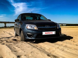 2015 Lada (ВАЗ) Granta I, серый, 500000 рублей, вид 3