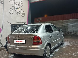 2001 Opel Astra G, серебристый, 299000 рублей, вид 3