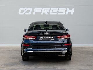 2018 Kia Optima IV Рестайлинг, синий, 1700000 рублей, вид 4