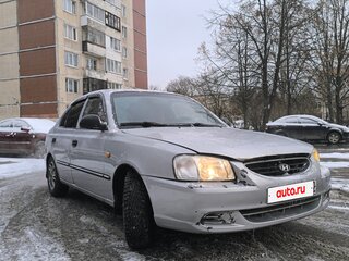 2007 Hyundai Accent ТагАЗ II, серебристый, 250000 рублей, вид 2