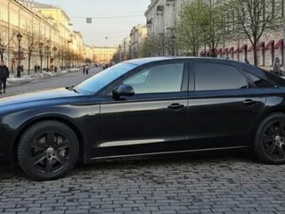 2012 Audi A8 Long III (D4), чёрный, 2350000 рублей, вид 5