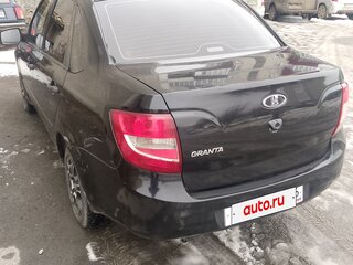 2012 Lada (ВАЗ) Granta I, чёрный, 380000 рублей, вид 3