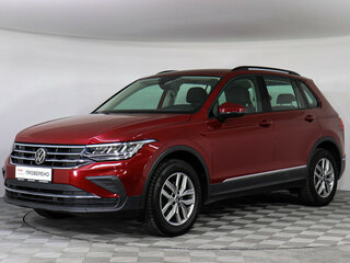 2021 Volkswagen Tiguan II Рестайлинг, красный, 2756911 рублей, вид 1