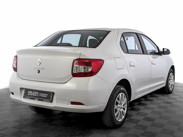 2022 Renault Logan II Рестайлинг, белый - вид 4