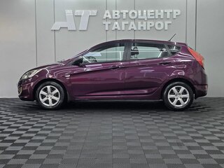 2012 Hyundai Solaris I, фиолетовый, 885000 рублей, вид 3