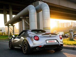 2015 Alfa Romeo 4C, серый, 5300000 рублей, вид 4