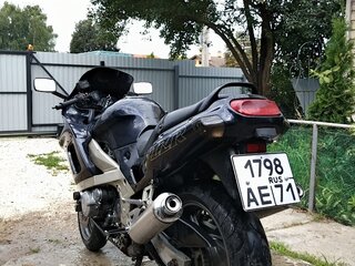 1996 Kawasaki ZZR 400, синий, 205000 рублей, вид 5