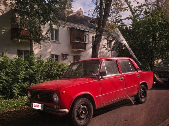 1981 Lada (ВАЗ) 2101, красный, 75000 рублей - вид 6