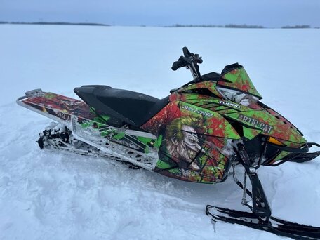 2012 Arctic Cat XF-Series, чёрный, 800000 рублей, вид 3