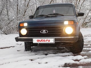 2014 Lada (ВАЗ) 2121 (4x4) I Рестайлинг, синий, 400000 рублей, вид 3